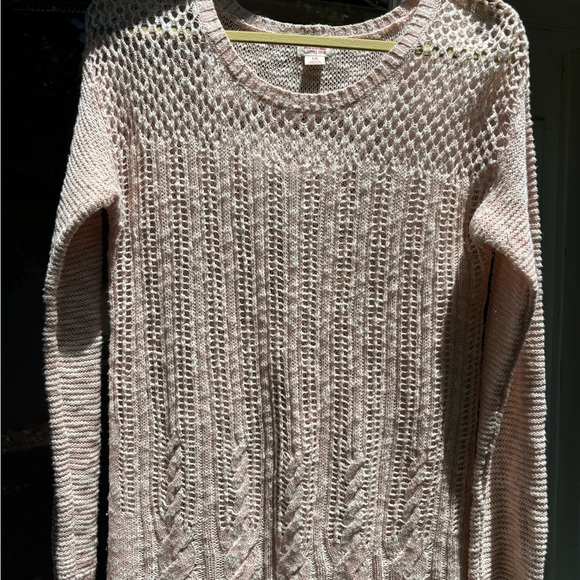 Mossimo Ladies Blush Pink Crewneck Sweater Size M - Picture 3 of 6